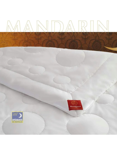 Couette Mandarin en soie Tussah (classe chaleur 3)